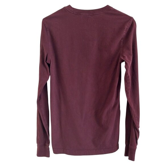 George Mens Cotton Crewneck T-shirts With Long Sleeves Bundle Set Of 7 Size XS - Picture 11 of 14